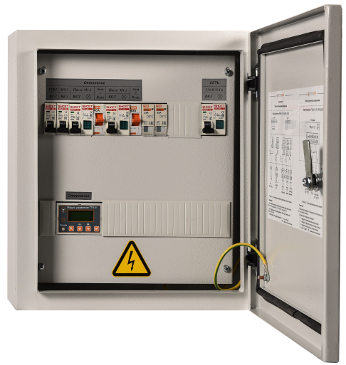 Шкаф управления ТЕПЛОСИЛА ТШУ-1-1-40-2-IP54 Блоки управления электроприводами #1