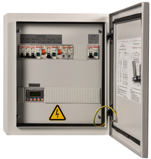 Шкаф управления ТЕПЛОСИЛА ТШУ-1-14-33.33-2-IP54 Блоки управления электроприводами #1